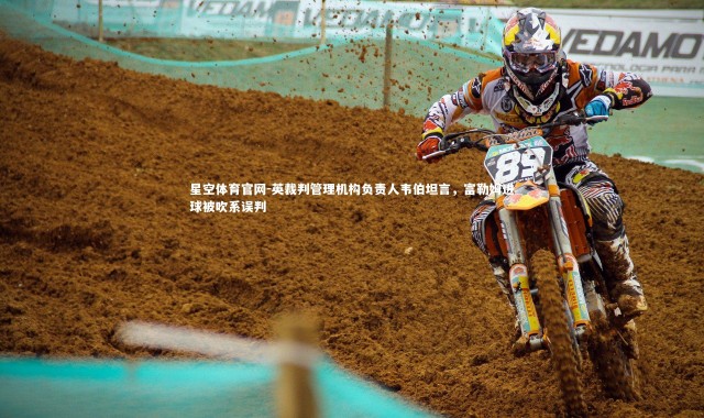 星空体育官网-英裁判管理机构负责人韦伯坦言，富勒姆进球被吹系误判